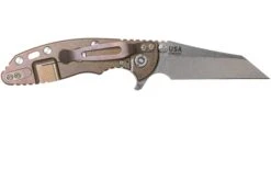 Rick Hinderer XM18 3” Wharncliffe CPM 20CV Stonewash, Bronze, Translucent G10, Navaja 10 Rick Hinderer XM18 3” Wharncliffe CPM 20CV Stonewash, Bronze, Translucent G10, Navaja -Knives And Tools Comercio HRK XM18 3 WCSBTR 02 rick hinderer knives