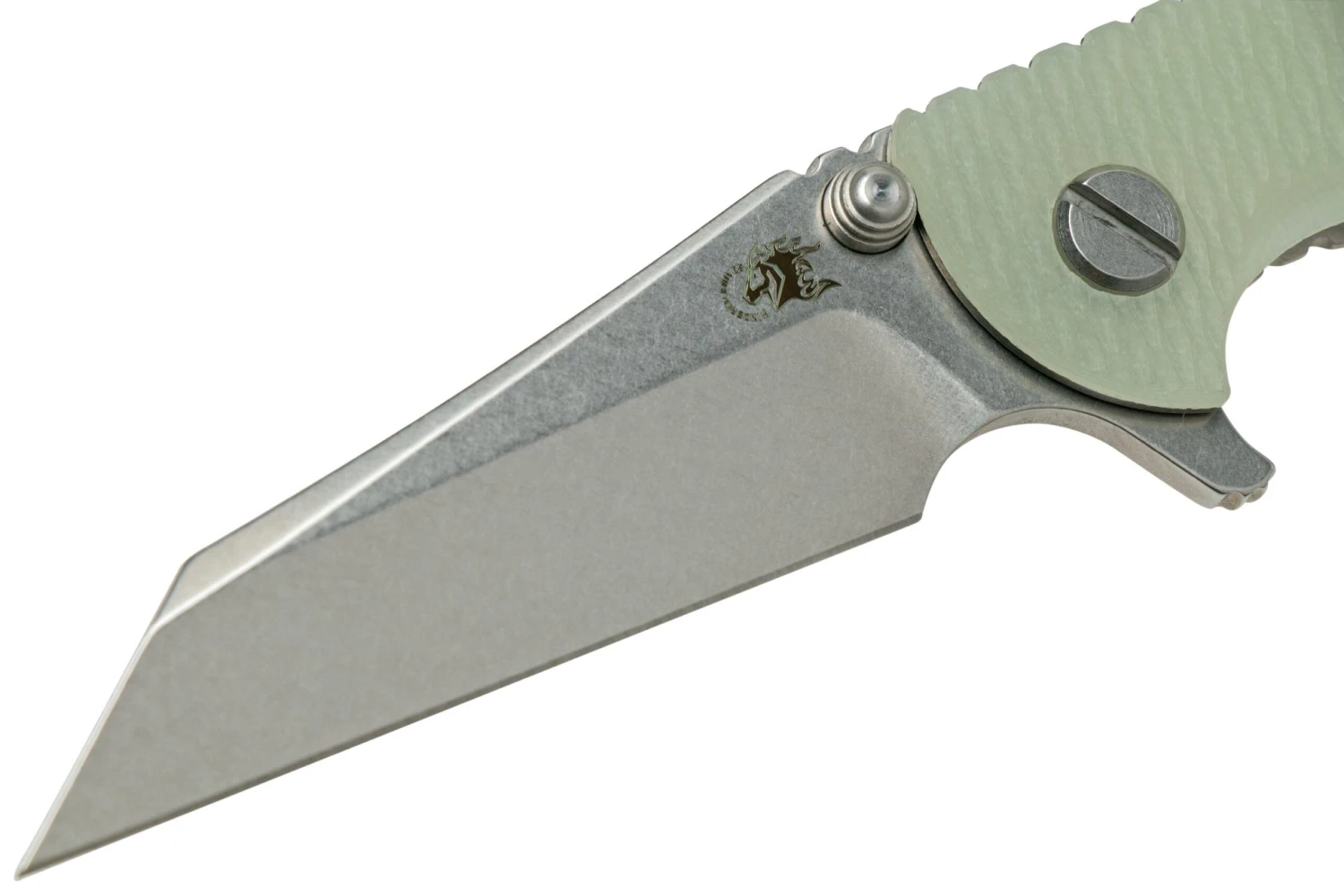 Rick Hinderer XM-18 3" Wharncliffe 20CV Stonewash, Translucent G10, Navaja 5 Rick Hinderer XM-18 3" Wharncliffe 20CV Stonewash, Translucent G10, Navaja - Imagen 3