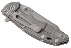 Rick Hinderer XM-18 3" Wharncliffe 20CV Acid Stonewash, Working Finish Red G10, Navaja -Knives And Tools Comercio HRK XM18 3 WCWFR 04 hinderer