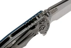 Rick Hinderer XM-18 3.5 Spanto 20CV, Black Blue G10 Navaja" -Knives And Tools Comercio HRK XM18 35 BB SPSW 06 rick hinderer knives