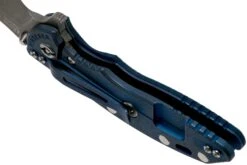 Rick Hinderer XM-18 3.5 Bowie 20CV Battle Blue, Blue-Black G10 Navaja -Knives And Tools Comercio HRK XM18 35 BW BBBB 05 rick hinderer knives