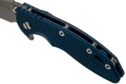 Rick Hinderer XM-18 3.5 Bowie 20CV Battle Blue, Blue-Black G10 Navaja -Knives And Tools Comercio HRK XM18 35 BW BBBB 07 rick hinderer knives