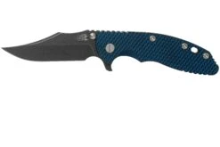 Rick Hinderer XM-18 3.5 Bowie 20CV Battle Black, Blue-Black G10 Navaja
