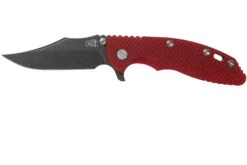 Rick Hinderer XM-18 3.5 Bowie 20CV Battle Black, Red G10 Navaja