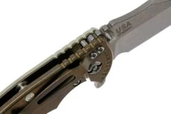 Rick Hinderer XM-18 3.5 Bowie 20CV Stonewash Bronze, Transparent G10 Navaja 14 Rick Hinderer XM-18 3.5 Bowie 20CV Stonewash Bronze, Transparent G10 Navaja -Knives And Tools Comercio HRK XM18 35 BW SBRTG 06 rick hinderer knives