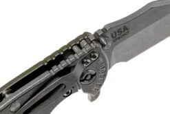 Rick Hinderer XM-18 3.5 Bowie 20CV Stonewash, OD Green G10 Navaja 14 Rick Hinderer XM-18 3.5 Bowie 20CV Stonewash, OD Green G10 Navaja -Knives And Tools Comercio HRK XM18 35 BW SO 06 rick hinderer knives