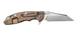 Rick Hinderer XM-18 3.5" Wharncliffe Fatty S45VN, Bronce Lavado A La Piedra Verde OD G10 Navaja -Knives And Tools Comercio HRK XM18 35 FW45 SOB 02 rickhinderer