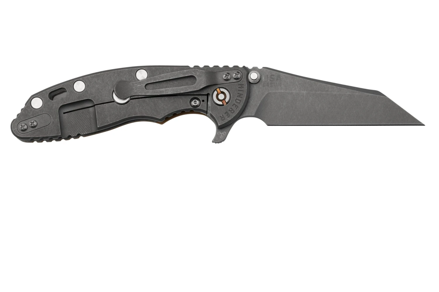 Rick Hinderer XM-18 3.5" Wharncliffe Fatty S45VN, Working Finish Coyote G10 Navaja 4 Rick Hinderer XM-18 3.5" Wharncliffe Fatty S45VN, Working Finish Coyote G10 Navaja - Imagen 2