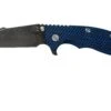 Rick Hinderer XM-18 3.5 Harpoon Spanto Blackwashed S35VN, Blue/Black G10 Navaja"