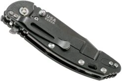 Rick Hinderer XM-18 3.5 Harpoon Spanto Blackwashed S35VN, Black G10 Navaja" -Knives And Tools Comercio HRK XM18 35 HSPBL BK 04 rick hinderer knives