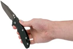 Rick Hinderer XM-18 3.5 Harpoon Spanto Blackwashed S35VN, Black G10 Navaja" -Knives And Tools Comercio HRK XM18 35 HSPBL BK 08 rick hinderer knives