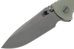 Rick Hinderer XM18 3,5” Non-Flipper Spearpoint Working Finish, Translucent Green G10 -Knives And Tools Comercio HRK XM18 35 NFWF TG 03 rick hinderer knives