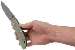 Rick Hinderer XM18 3,5” Non-Flipper Spearpoint Working Finish, Translucent Green G10 -Knives And Tools Comercio HRK XM18 35 NFWF TG 08 rick hinderer knives