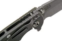 Rick Hinderer XM-18 3.5 Spanto 20CV, Working Finish, OD Green G10 Navaja" -Knives And Tools Comercio HRK XM18 35 OD SPWF 06 rick hinderer knives