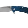 Rick Hinderer XM18 3.5” Recurve, CPM 20CV, Stonewash, Blue Black G10, Navaja