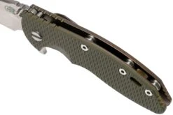 Rick Hinderer XM18 3.5” Recurve, CPM 20 CV, Stonewash Bronze, OD Green G10, Navaja -Knives And Tools Comercio HRK XM18 35 RCSR O 07 rick hinderer knives