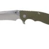 Rick Hinderer XM18 3.5” Recurve, CPM 20CV, Stonewash, OD Green G10, Navaja