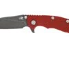 Rick Hinderer XM18 3,5” Slicer CPM 20CV Battle Black DLC, Red G10, Navaja -Knives And Tools Comercio HRK XM18 35 SLBB RD 01 rickhinderer