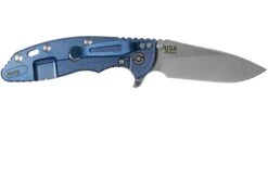Rick Hinderer XM18 3,5” 20CV Slicer, Blue Ti, Blue-Black G10 Navaja -Knives And Tools Comercio HRK XM18 35 SLSBB B 02 rick hinderer knives