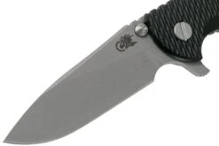 Rick Hinderer XM18 3,5” Slicer Working Finish, Black G10 -Knives And Tools Comercio HRK XM18 35 SLWF BK 03 rick hinderer knives