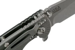 Rick Hinderer XM18 3,5” Slicer Working Finish, Black G10 -Knives And Tools Comercio HRK XM18 35 SLWF BK 06 rick hinderer knives