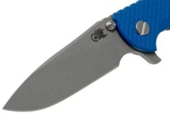 Rick Hinderer XM18 3,5” Slicer Working Finish, Blue G10 12 Rick Hinderer XM18 3,5” Slicer Working Finish, Blue G10 -Knives And Tools Comercio HRK XM18 35 SLWF BL 03 rick hinderer knives
