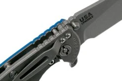 Rick Hinderer XM18 3,5” Slicer Working Finish, Blue G10 15 Rick Hinderer XM18 3,5” Slicer Working Finish, Blue G10 -Knives And Tools Comercio HRK XM18 35 SLWF BL 06 rick hinderer knives