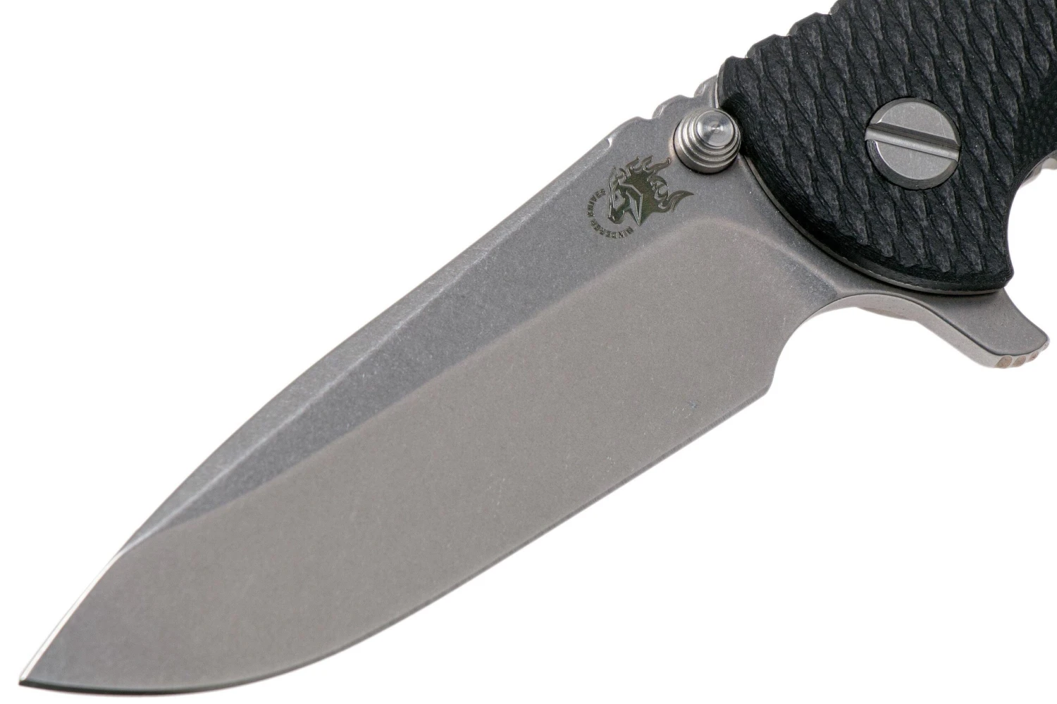 Rick Hinderer XM18 3,5” Spearpoint CPM 20CV Stonewash, Black G10, Navaja 5 Rick Hinderer XM18 3,5” Spearpoint CPM 20CV Stonewash, Black G10, Navaja - Imagen 3