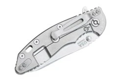 Rick Hinderer XM18 3.5" Skinny Sheepsfoot 20CV, Red G10 Navaja -Knives And Tools Comercio HRK XM18 35 SSSW RD 02 rickhinderer