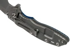 Rick Hinderer XM18 3.5 Skinny Sheepsfoot 20CV Working Finish, Blue/Black G10 Navaja" 14 Rick Hinderer XM18 3.5 Skinny Sheepsfoot 20CV Working Finish, Blue/Black G10 Navaja" -Knives And Tools Comercio HRK XM18 35 SSWF BB 05 rick hinderer knives