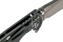 Rick Hinderer XM18 3,5” Skinny Slicer Black DLC, Black G10 -Knives And Tools Comercio HRK XM18 35BL SSL BK 06 rick hinderer