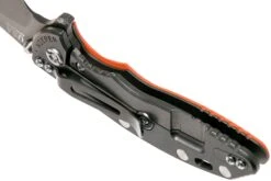 Rick Hinderer XM18 3,5” Skinny Slicer Black DLC, Orange G10 -Knives And Tools Comercio HRK XM18 35BL SSL OR 05 rick hinderer knives