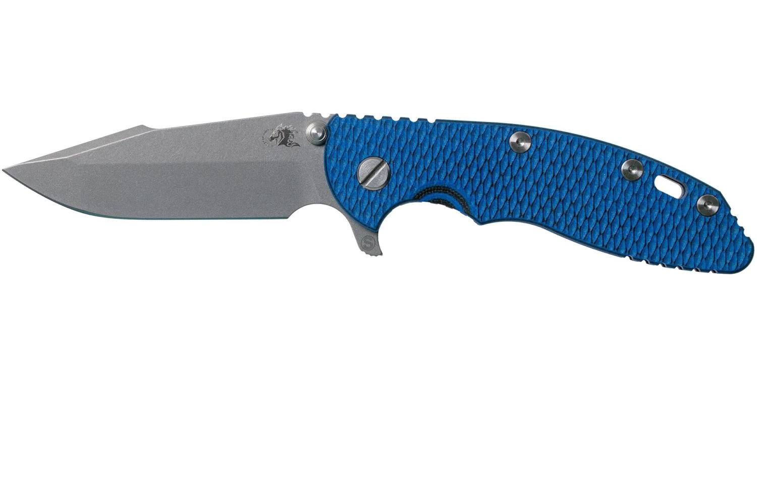 Rick Hinderer XM-18 3.5" Skinny Harpoon Spanto Battle Blue, Blue-Black G10 Navaja 3 Rick Hinderer XM-18 3.5" Skinny Harpoon Spanto Battle Blue, Blue-Black G10 Navaja