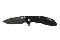 Rick Hinderer XM-18 3.5” Skinny Harpoon Spanto, Battle Black, Black G10, Navaja