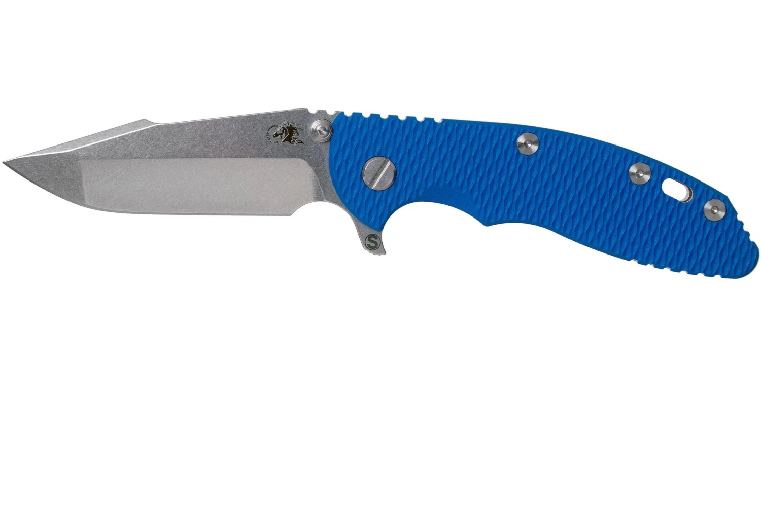 Rick Hinderer XM-18 3.5" Skinny Harpoon Spanto Stonewash, Blue G10 Navaja 3 Rick Hinderer XM-18 3.5" Skinny Harpoon Spanto Stonewash, Blue G10 Navaja