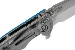 Rick Hinderer XM-18 3.5" Skinny Harpoon Spanto Stonewash, Blue G10 Navaja 14 Rick Hinderer XM-18 3.5" Skinny Harpoon Spanto Stonewash, Blue G10 Navaja -Knives And Tools Comercio HRK XM1835 SHP SW BL 06 rick hinderer knives