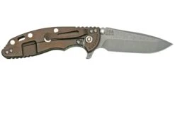 Rick Hinderer XM-18 3.5" Spanto S45VN Stonewash, Battle Bronze, Translucent G10, CPM S45VN Navaja -Knives And Tools Comercio HRK XM1835S45 BBTG 02 rickhinderer