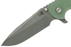 Rick Hinderer XM-18 3.5" Spanto S45VN Stonewash, Battle Bronze, Translucent G10, CPM S45VN Navaja -Knives And Tools Comercio HRK XM1835S45 BBTG 03 rickhinderer