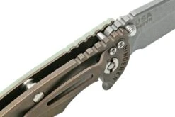 Rick Hinderer XM-18 3.5" Spanto S45VN Stonewash, Battle Bronze, Translucent G10, CPM S45VN Navaja -Knives And Tools Comercio HRK XM1835S45 BBTG 07 rickhinderer