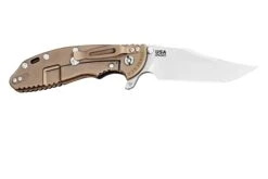 Rick Hinderer XM-24 4" Gen6 Sheepfoot 20CV, Battle Bronze, Black G10 Navaja -Knives And Tools Comercio HRK XM24 SF BR BK 02 rickhinderer