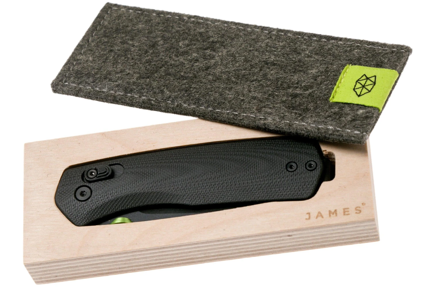 The James Brand The Carter, Black G10, Black Navaja KN108113-00 11 The James Brand The Carter, Black G10, Black Navaja KN108113-00 - Imagen 9