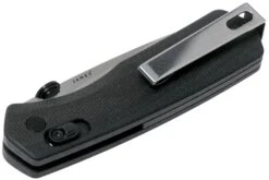 The James Brand The Carter, Black Micarta, Stainless Navaja KN108143-00 -Knives And Tools Comercio JAKN108143 00 04 the james brand