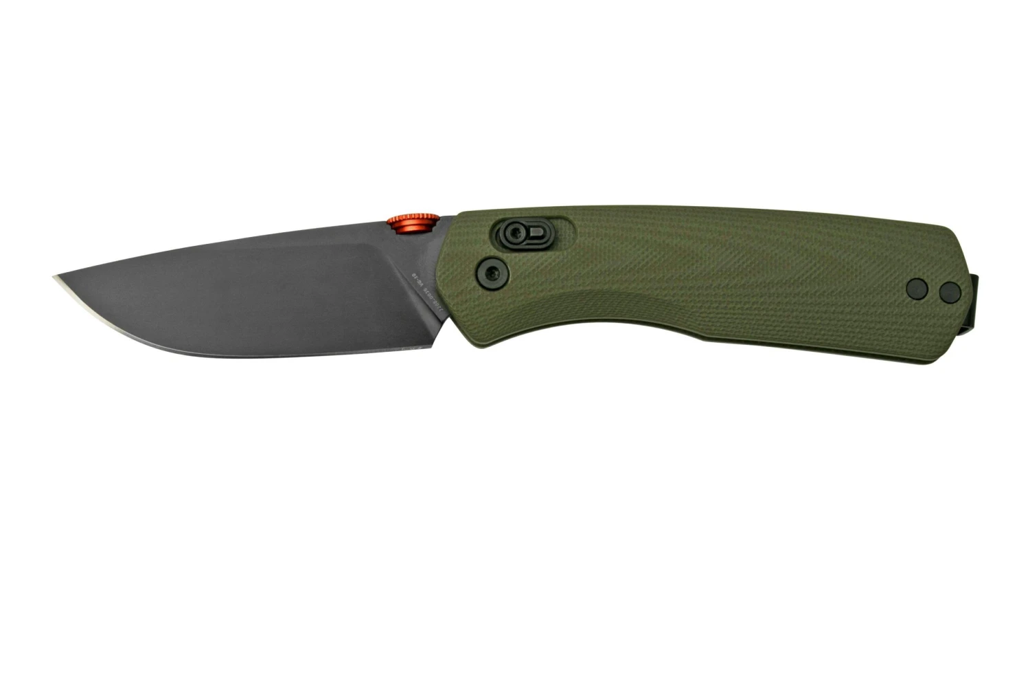The James Brand The Carter OD Green G10 + Orange, Black Straight, JAKN108194-00 Navaja 3 The James Brand The Carter OD Green G10 + Orange, Black Straight, JAKN108194-00 Navaja