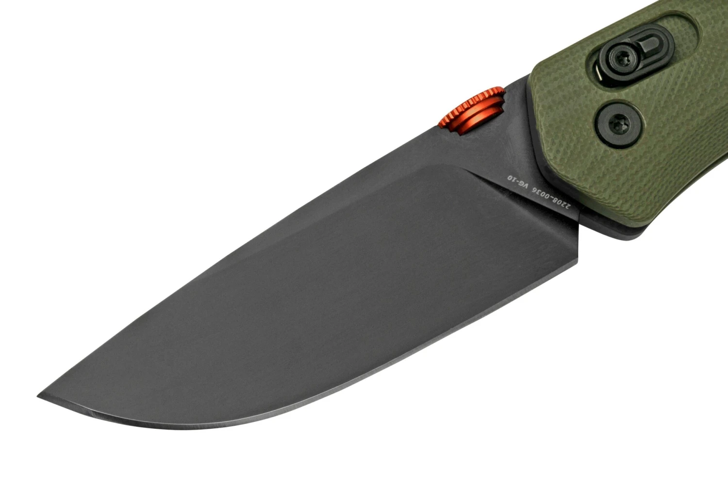 The James Brand The Carter OD Green G10 + Orange, Black Straight, JAKN108194-00 Navaja 5 The James Brand The Carter OD Green G10 + Orange, Black Straight, JAKN108194-00 Navaja - Imagen 3