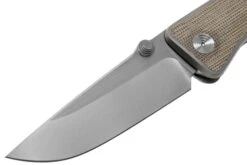 The James Brand The Barnes Titanium, OD Green Micarta KN114158-00 Navaja -Knives And Tools Comercio JAKN114158 00 03 the james brand