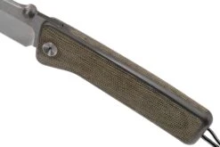 The James Brand The Barnes Titanium, OD Green Micarta KN114158-00 Navaja -Knives And Tools Comercio JAKN114158 00 07 the james brand
