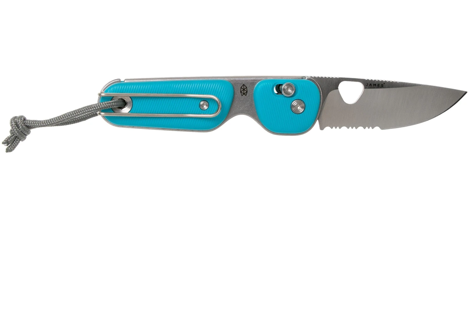 The James Brand The Redstone, Glacier + Satin, Serrated, Navaja 4 The James Brand The Redstone, Glacier + Satin, Serrated, Navaja - Imagen 2