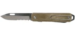The James Brand Ellis Scissors, Stainless, OD Green, Micarta Navaja -Knives And Tools Comercio JAKN119127 01 03 the james brand