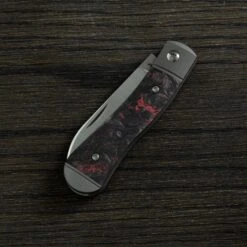 Jack Wolf K9 Jack, Red Dark Matter Fat Carbon K9-01-DMR Navaja Slipjoint 6 Jack Wolf K9 Jack, Red Dark Matter Fat Carbon K9-01-DMR Navaja Slipjoint -Knives And Tools Comercio JW K9 01 DMR 02 jackwolf