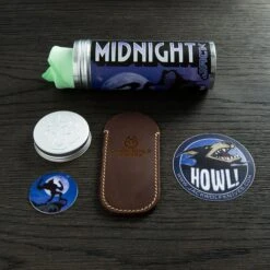 Jack Wolf Midnight Jack, Black Canvas Micarta MIDNI-01-BLK Navaja Slipjoint -Knives And Tools Comercio JW MIDNI 01 BLK 03 jackwolf